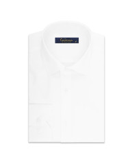 Chemise Popeline - Col Français - Blanc