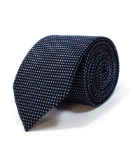 Cravate.tn | Cravate Bleue à petit pois Bleu Ciel