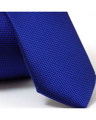 Cravate.tn | Cravate bleue faux uni