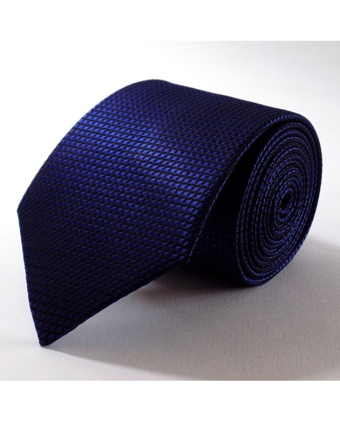 Cravate.tn | Cravate Bleu Marine à petit carré