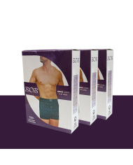 Cravate.tn |Lot de 3 Boxers à motifs - Bob Cravate.tn |Lot de 3 Boxers à motifs - Bob