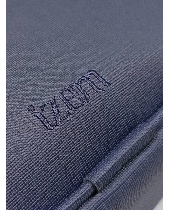 Cravate.tn | Trousse pour homme Noir Grainé