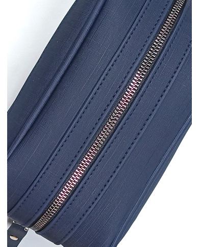 Cravate.tn | Trousse pour homme Noir Grainé