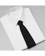 Cravate.tn | Cravate Noir faux uni