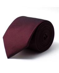 Cravate.tn | Cravate faux uni rouge bordeaux