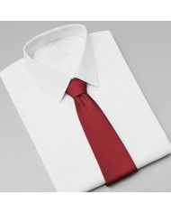 Cravate.tn | Cravate faux uni rouge