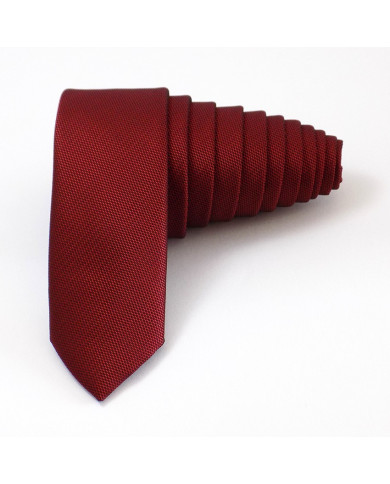 Cravate.tn | Cravate faux uni rouge