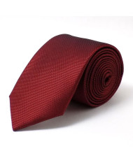 Cravate.tn | Cravate faux uni rouge