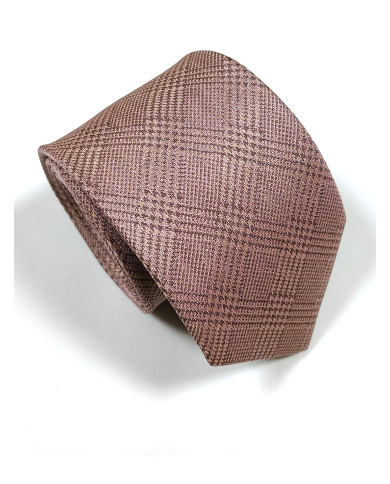 Cravate.tn | Cravate écossaise en saumon