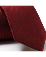 Cravate.tn | Cravate faux uni rouge