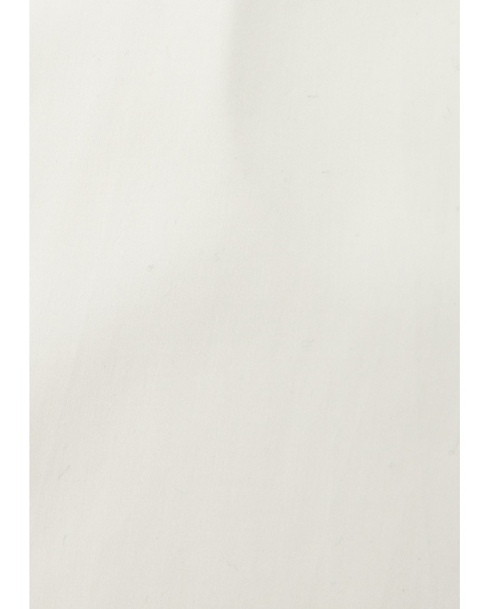 Cravate.tn | Chemise Col Français avec boutons cachés - écru