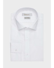 Cravate.tn | Chemise Col Français stretch - blanc