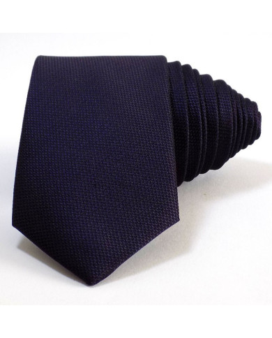 Cravate.tn | Cravate Bleu Marine Faux Uni