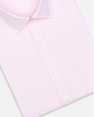 Cravate.tn | Chemise Col Français stretch - Rose