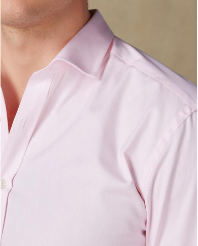 Cravate.tn | Chemise Col Français stretch - Rose