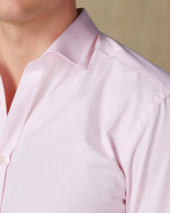Cravate.tn | Chemise Col Français stretch - Rose