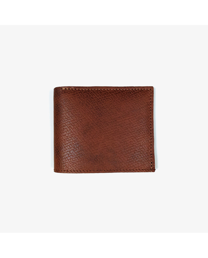 Cravate.tn | Portefeuille Cuir Marron crispé