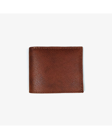 Coffret portefeuille marron crispé et ceinture réversible marron crispé et noir en cuir Coffret portefeuille marron crispé et ceinture réversible marron crispé et noir en cuir