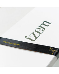 Coffret portefeuille et ceinture réversible Camel et noir: 100% cuir