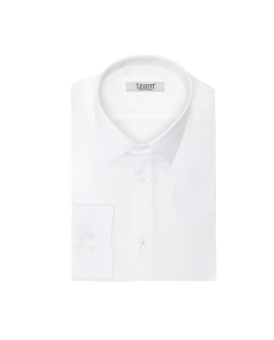 Cravate.tn | Chemise Col Français en popeline stretch - blanc Cravate.tn | Chemise Col Français en popeline stretch - blanc
