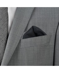 Cravate.tn | Pochette Noir faux uni