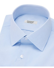 Chemise Col Français en popeline stretch