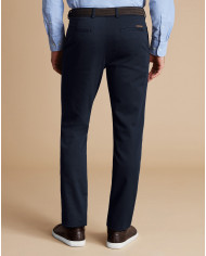 Pantalon Maco Bleu marine texturé