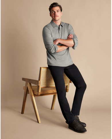 Pantalon Maco homme Noir texturé Pantalon Maco homme Noir texturé