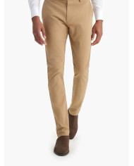 Pantalon Maco homme dark beige texturé Pantalon Maco homme dark beige texturé