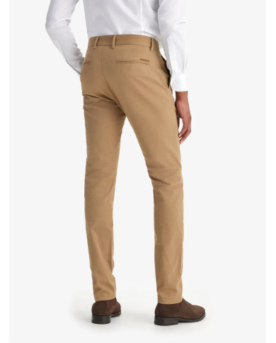 Pantalon Maco homme dark beige texturé Pantalon Maco homme dark beige texturé