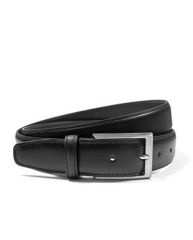 Coffret Cravate chemise en popeline stretch et ceinture en cuir Coffret Cravate chemise en popeline stretch et ceinture en cuir