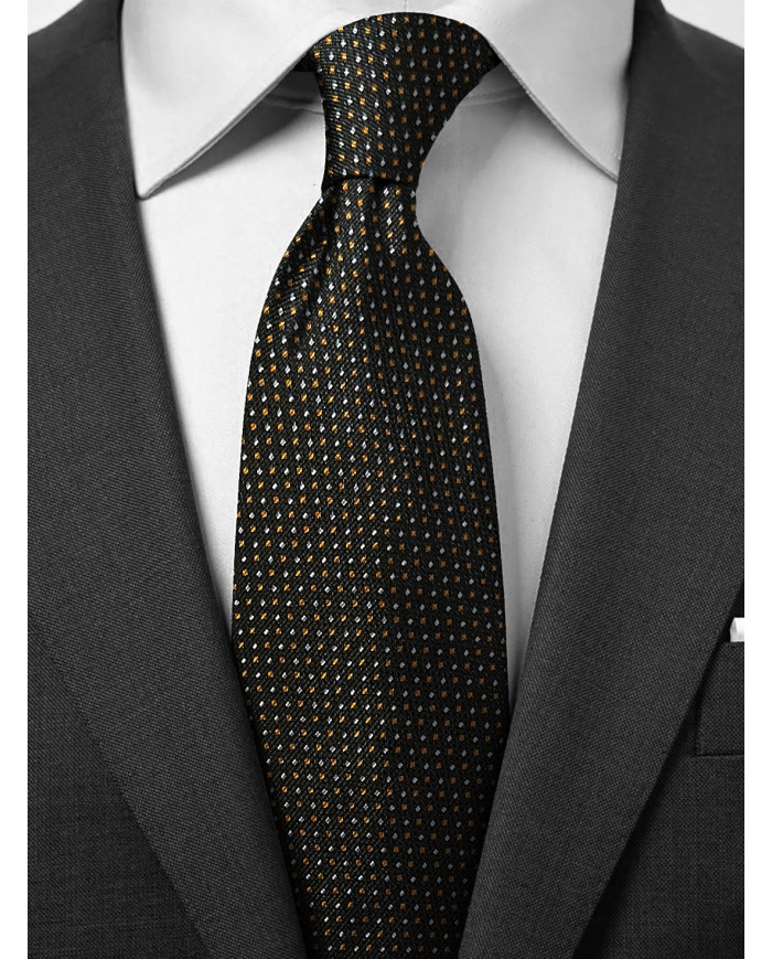 Coffret Cravate chemise en popeline stretch et ceinture en cuir