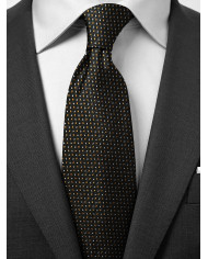 Coffret Cravate chemise en popeline stretch et ceinture en cuir