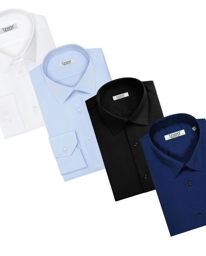 Chemise Col Français en popeline stretch