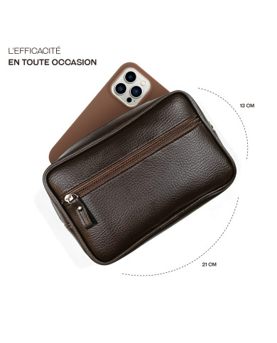 Trousse Aslan - Marron