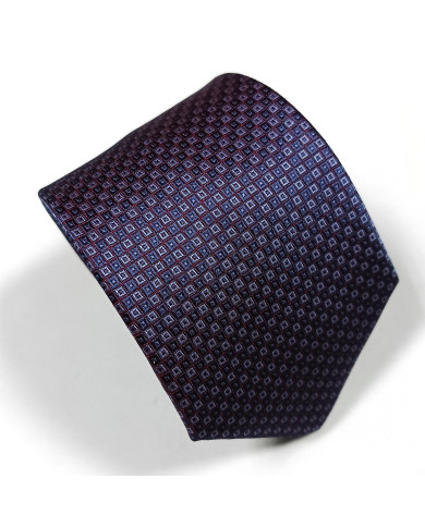 Cravate.tn | Cravate bleu marine à des carreaux Cravate.tn | Cravate bleu marine à des carreaux