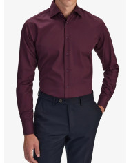 Chemise Col Français en popeline stretch
