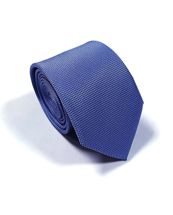 Cravate.tn | Cravate bleu bleuet faux uni