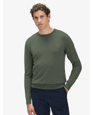 Cravate.tn | Pull col rond 100% coton - Vert Cravate.tn | Pull col rond 100% coton - Vert