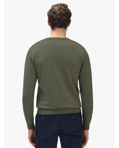 Cravate.tn | Pull col rond 100% coton - Vert Cravate.tn | Pull col rond 100% coton - Vert