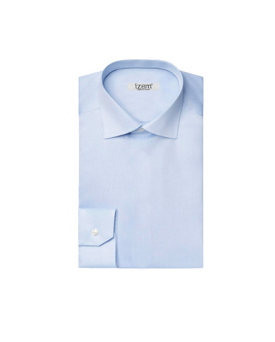 Cravate.tn | Chemise Col Français stretch - Bleu ciel Cravate.tn | Chemise Col Français stretch - Bleu ciel