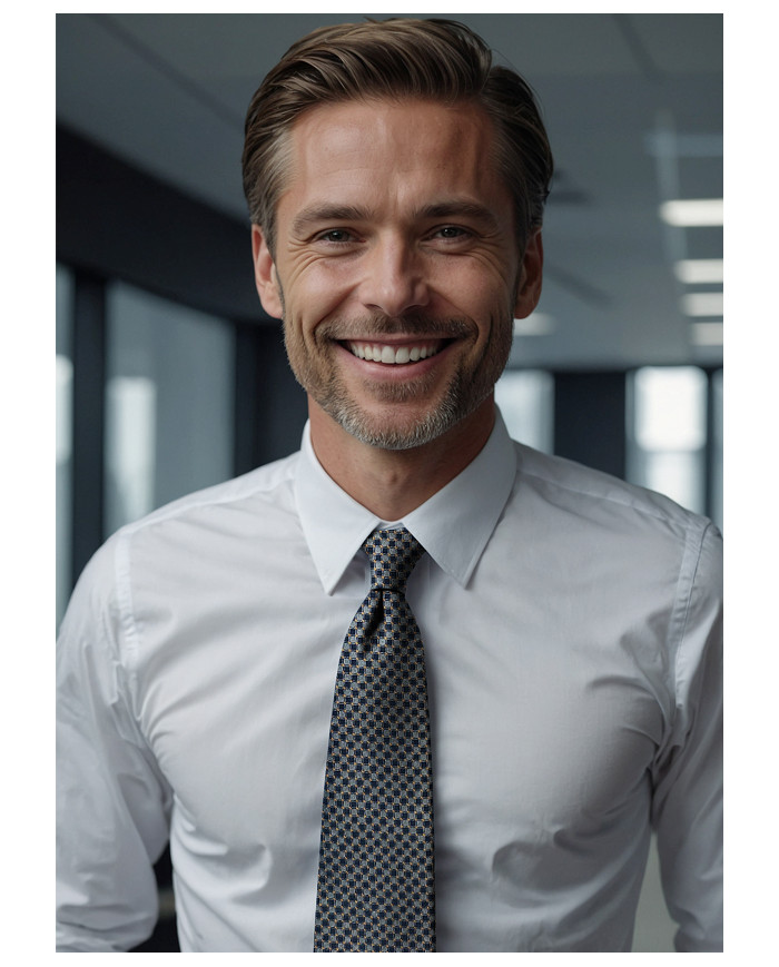 Coffret Cravate et chemise col ouvert en popeline stretch avec bouton cachés et bouton de manchettes luxe Coffret Cravate et chemise col ouvert en popeline stretch avec bouton cachés et bouton de manchettes luxe