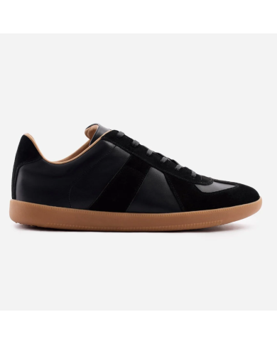 Baskets Morgen en cuir - Noir Baskets Morgen en cuir - Noir