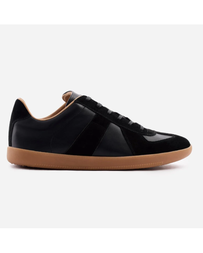 Baskets Morgen en cuir - Noir