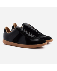 Baskets Morgen en cuir - Noir