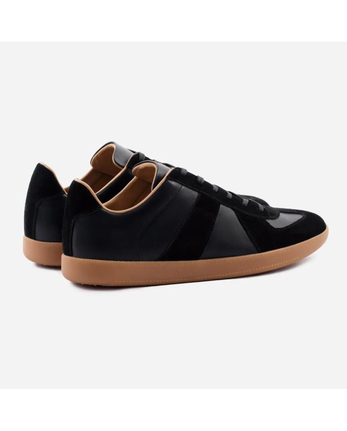 Baskets Morgen en cuir - Noir