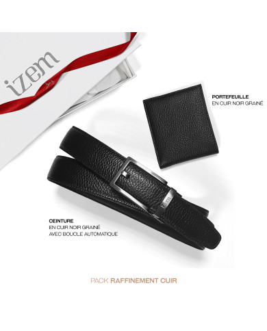 Pack Raffinement Cuir en noir
