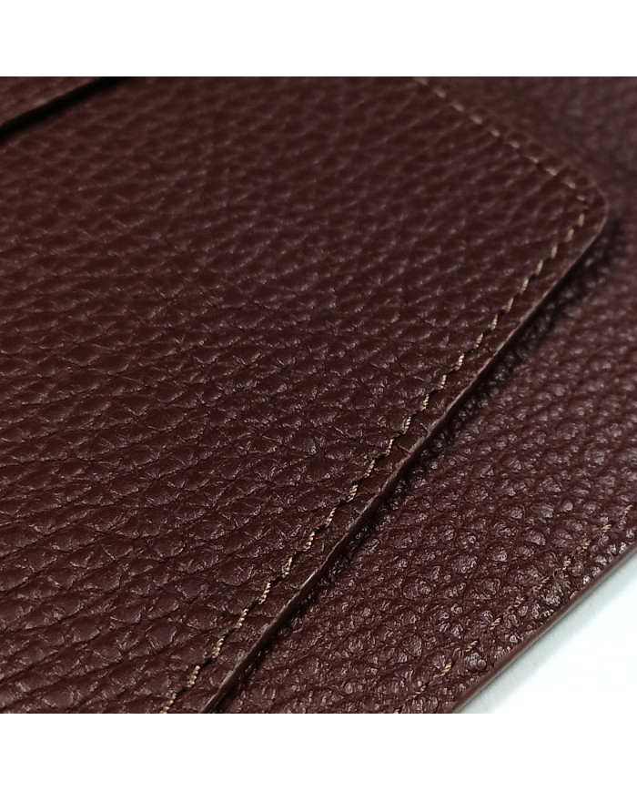 Cravate.tn |  Porte Passeport en bordeaux