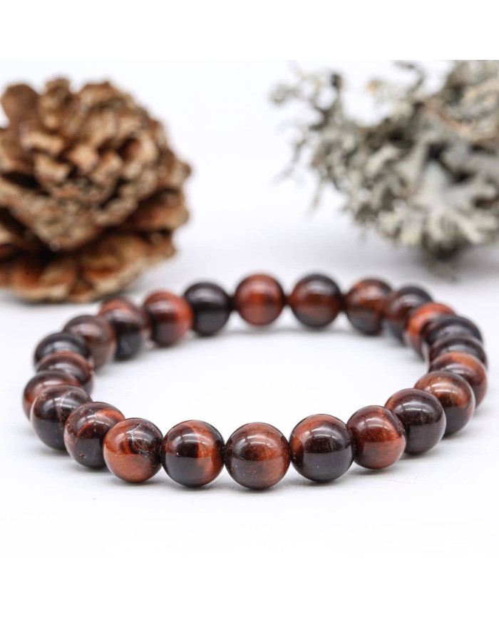 Cravate.tn | Bracelet Œil de bœuf en pierre naturelle