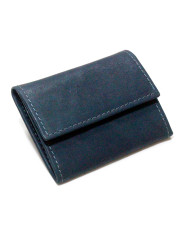 Cravate.tn | Porte Monnaie Bleu nuit en Cuir Cravate.tn | Porte Monnaie Bleu nuit en Cuir